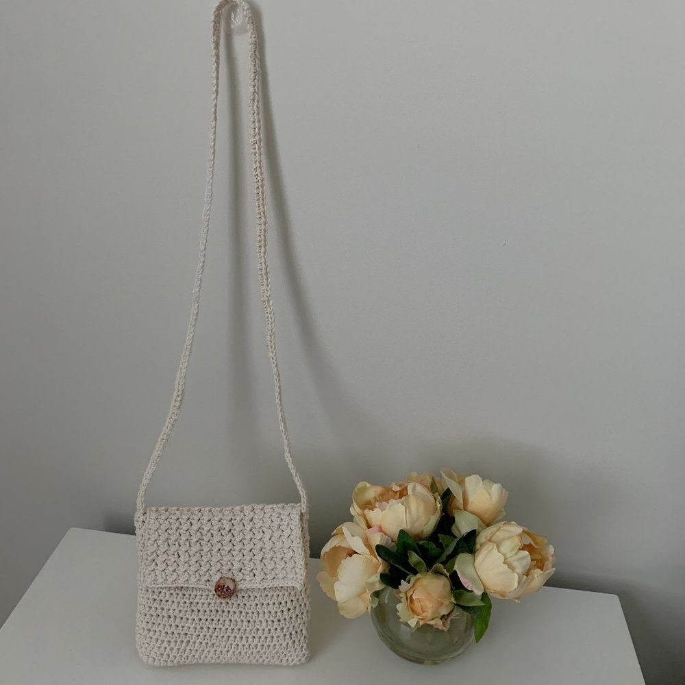 Crochet Small Messenger Bag